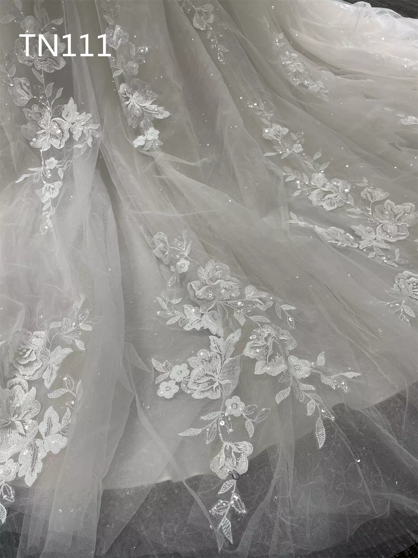 Beaded String V Neckline and Backline A Line Dress TN111 - Image 8