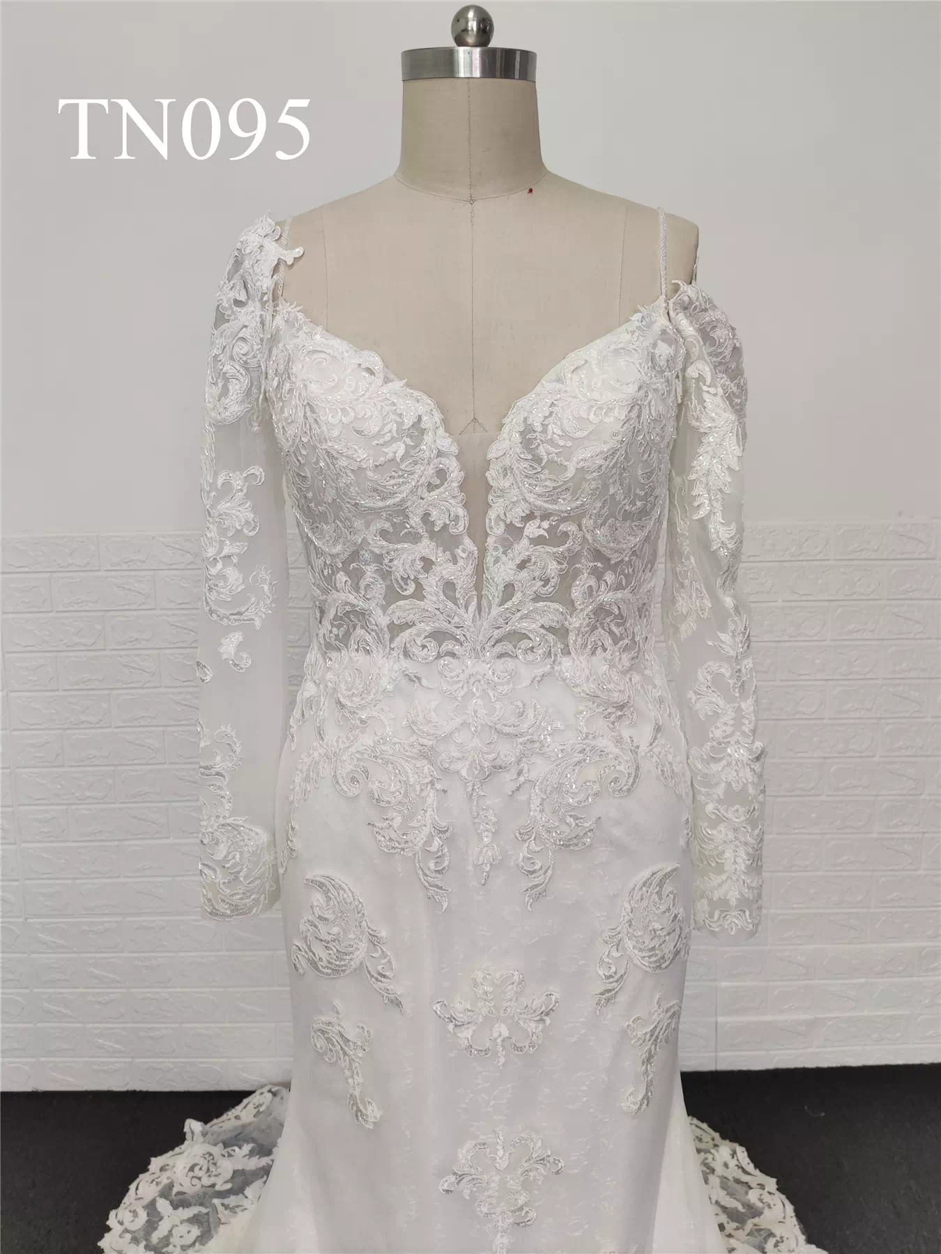 Premium Custom Made Spaghetti Strap Backless Mermaid Dress TN095 - Image 5