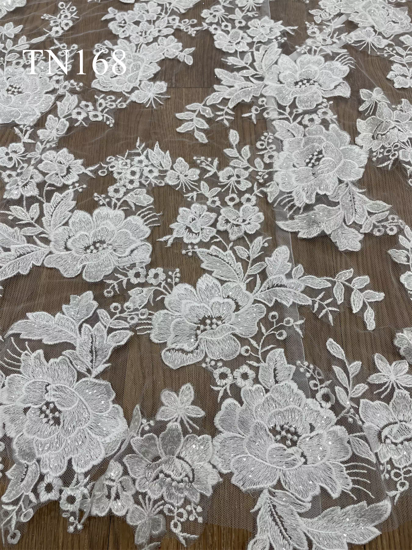 Puffy Long Sleeves Satin Mermaid Wedding Dress TN168 - Image 10