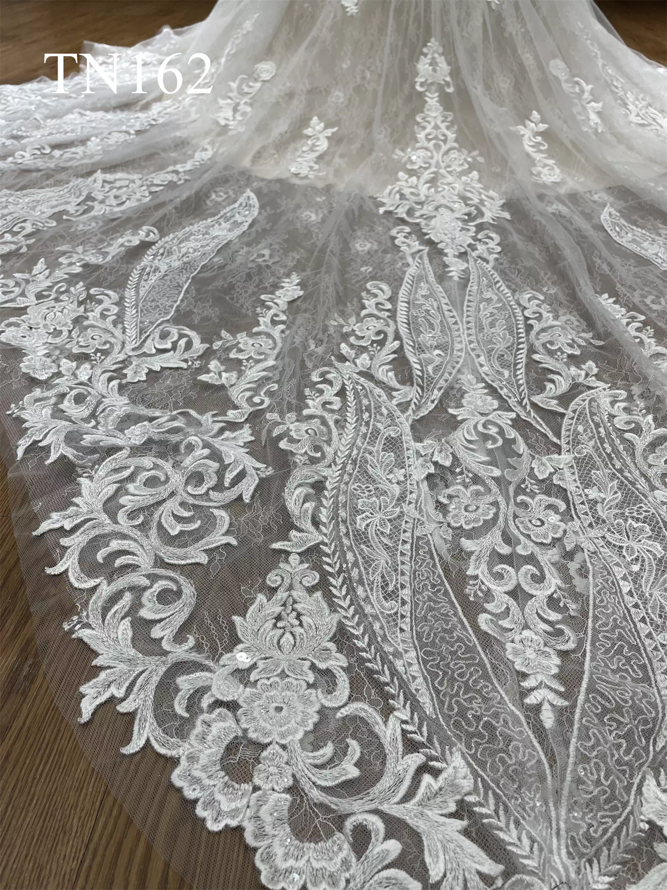 Spaghetti Straps Plunge Neckline Backless Mermaid Dress TN162 - Image 9