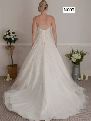 Hot Sale A Line Beaded Dress N009