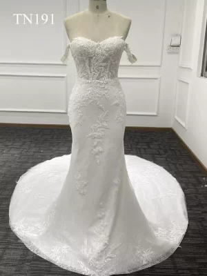 Off Shoulder Sweetheart Mermaid Dress TN191